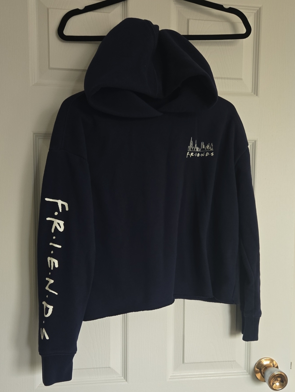 Gap FRIENDS Logo Crop Hoodie